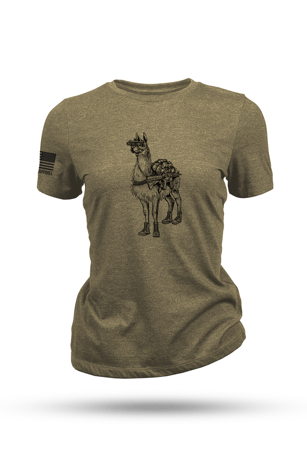 llama shirt womens