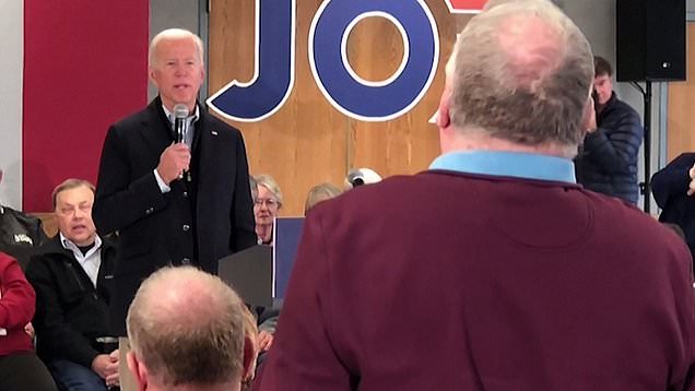 Cranky Joe Biden now claims he never called 83-yr-old vet “fat” - you be the judge - Nine Line Apparel