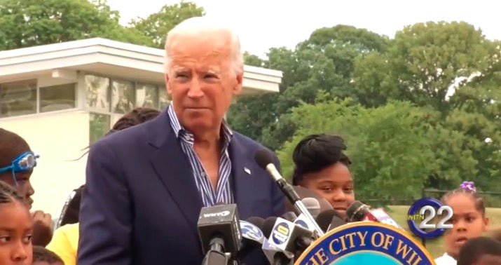 Gross: Joe Biden fondly describes children playing with his leg hair - Nine Line Apparel