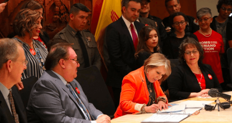 NM governor signs “red flag” gun confiscation law; issues ominous threat - Nine Line Apparel