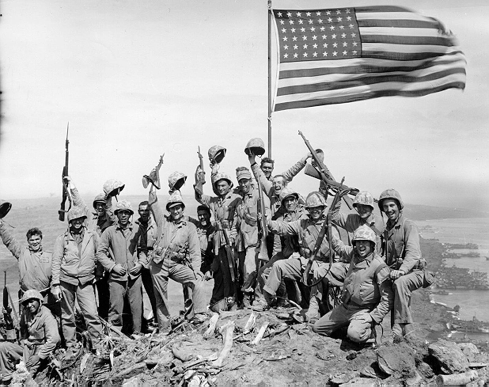 The ugly story behind the battle of Iwo Jima... - Nine Line Apparel