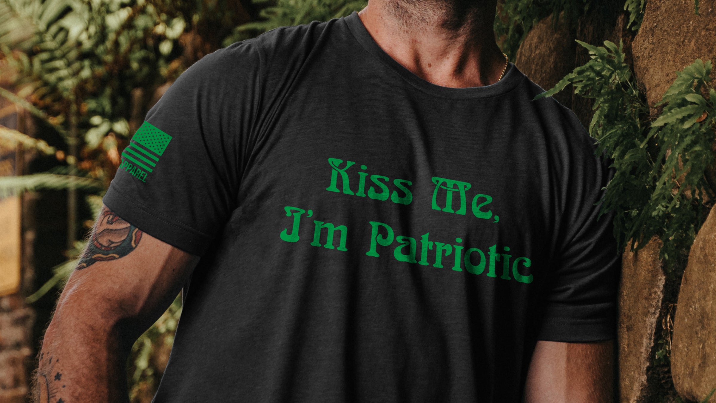 Kiss Me Im Patriotic