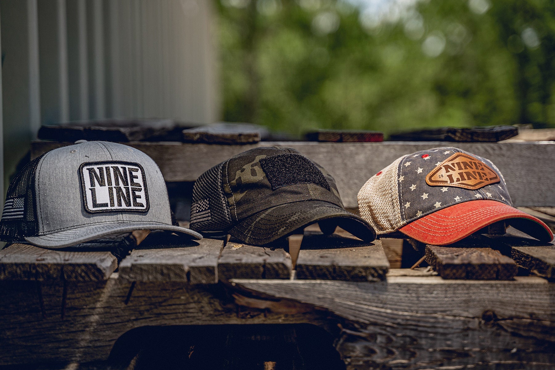 Men's Patriotic Hats - Nine Line Apparel