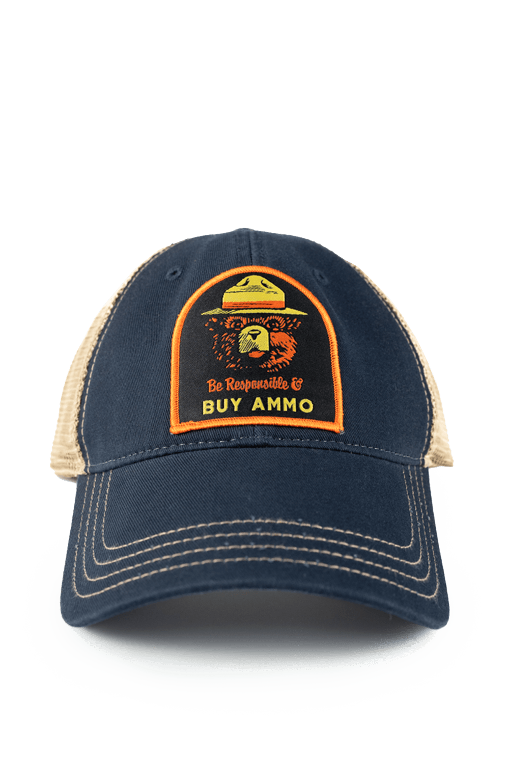 2A Bear Washed Richardson Trucker Hat