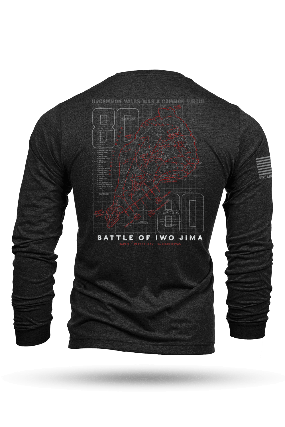 80th Anniversary Battle of Iwo Jima - Long - Sleeve Shirt