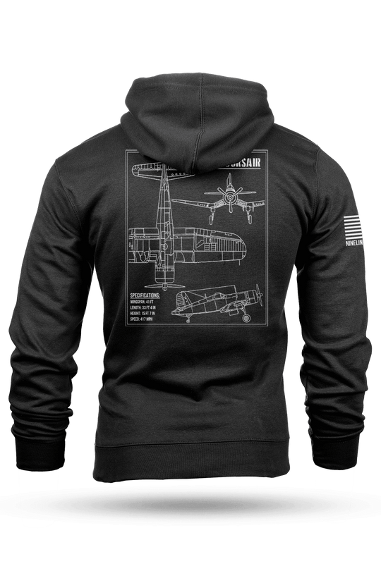 F4U Corsair Schematic - Hoodie