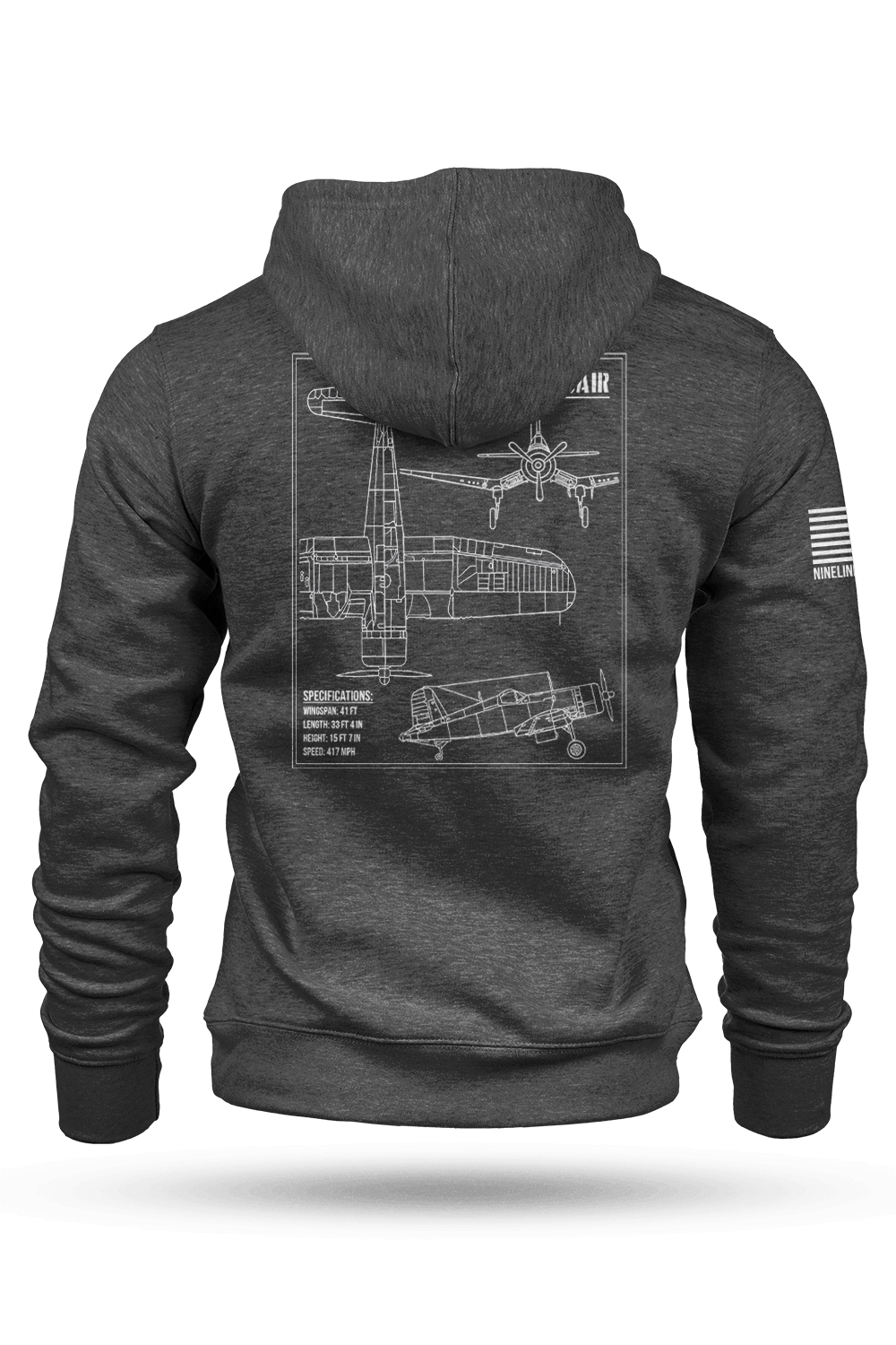 F4U Corsair Schematic - Hoodie