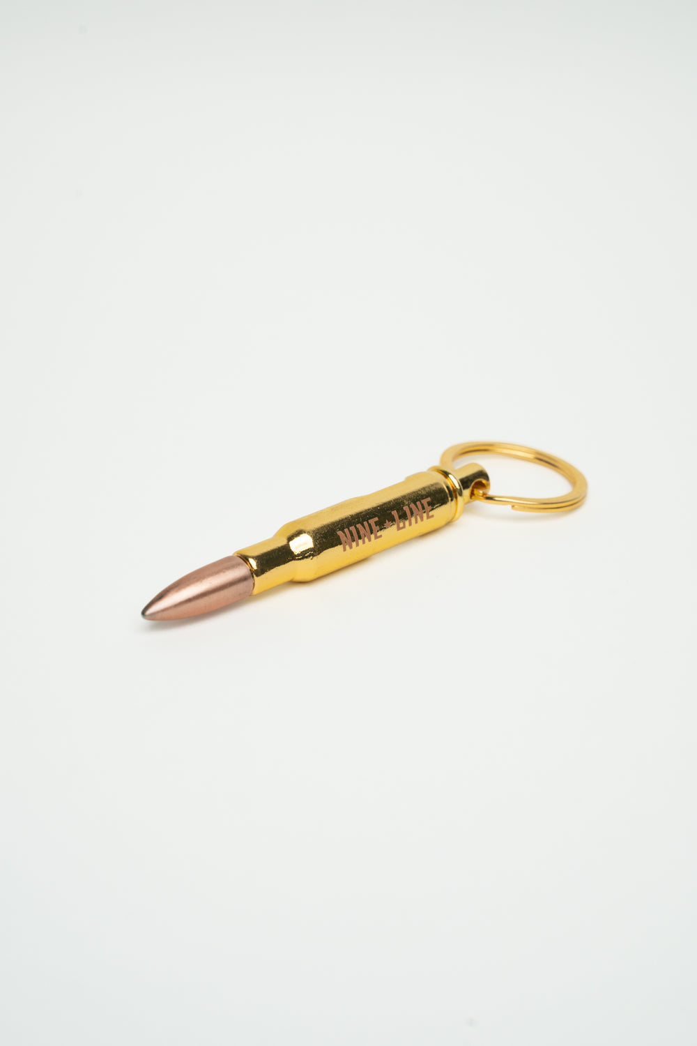 Nine Line Bronze Bullet Bottle-Opening Key Chain