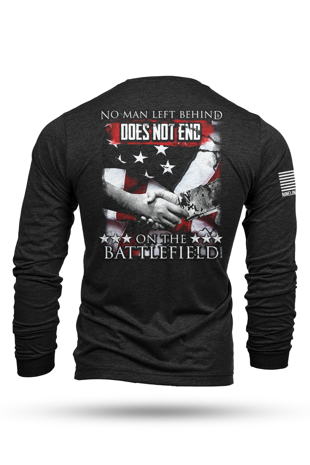 No Man Left Behind - Nine Line Foundation - Long-Sleeve Shirt