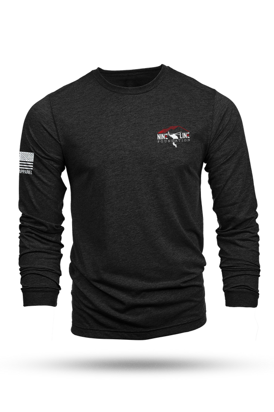 No Man Left Behind - Nine Line Foundation - Long-Sleeve Shirt