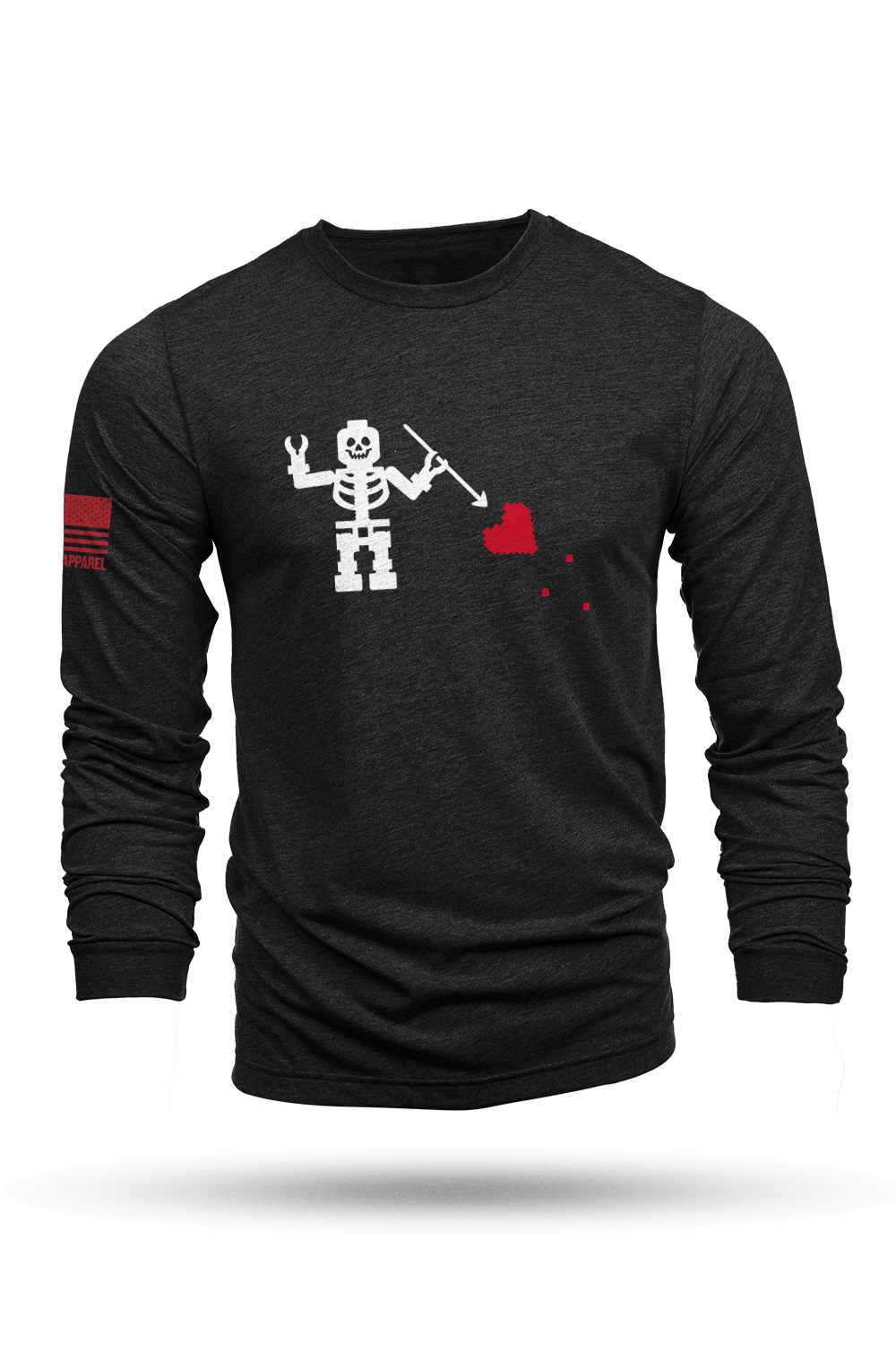 Block Beard Flag - Long-Sleeve Shirt