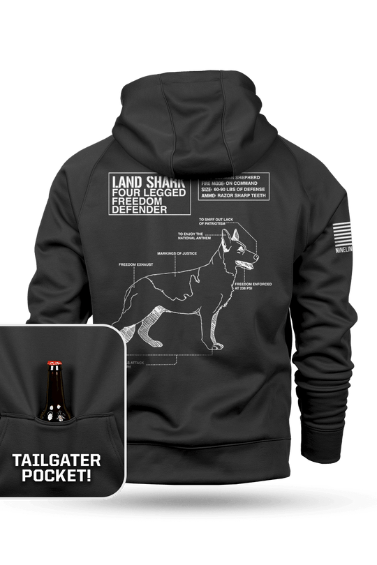 Land Shark - Tailgater Hoodie