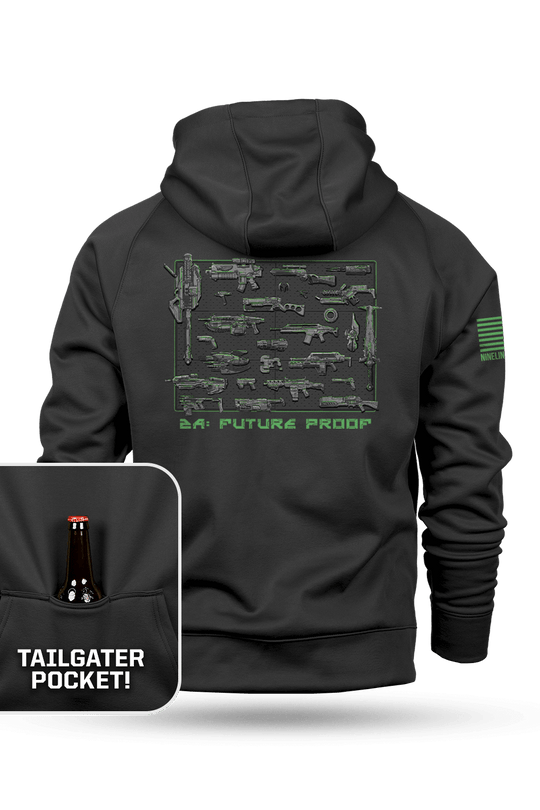 Sci-Fi 2A - Raglan Tailgater Hoodie