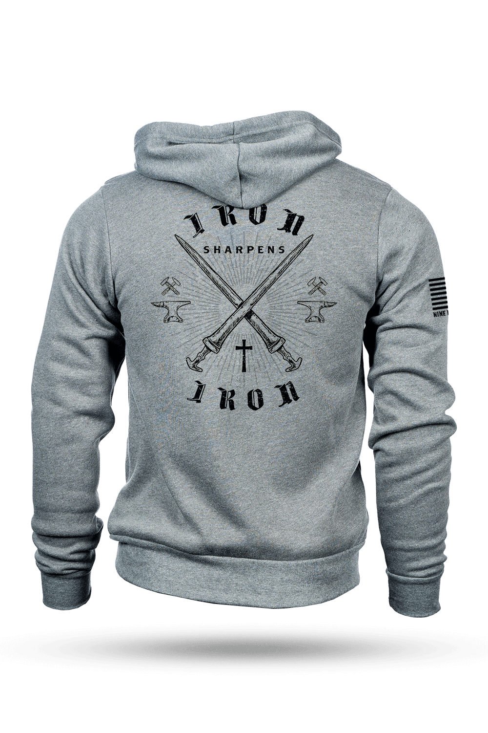 Proverbs 27:17 - Full-Zip Hoodie