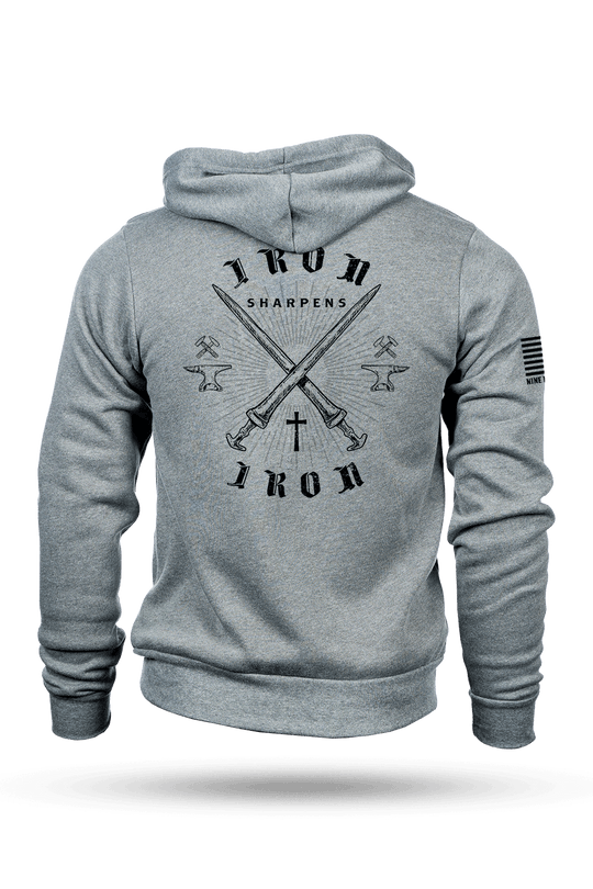 Proverbs 27:17 - Full-Zip Hoodie