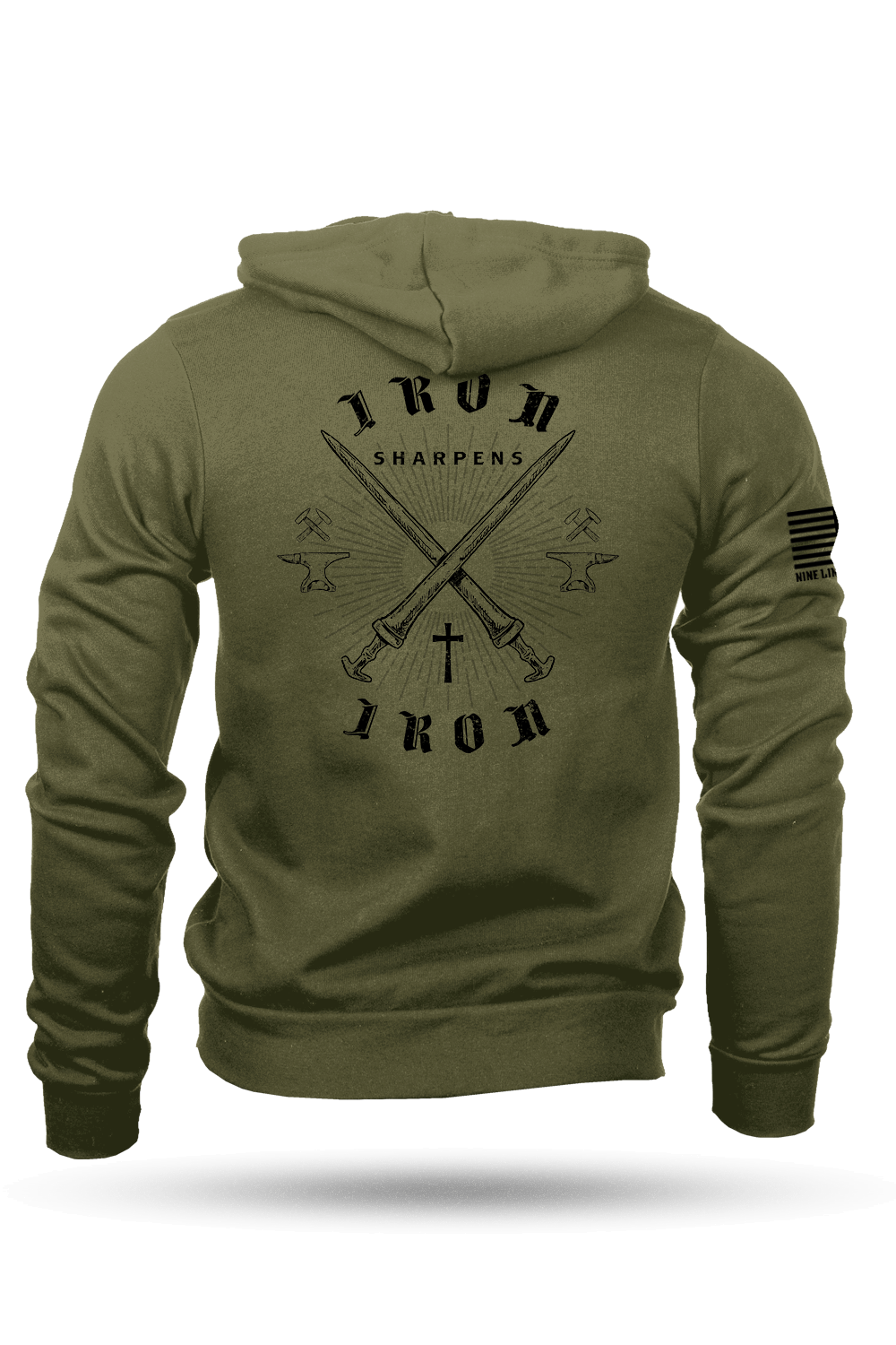 Proverbs 27:17 - Full-Zip Hoodie