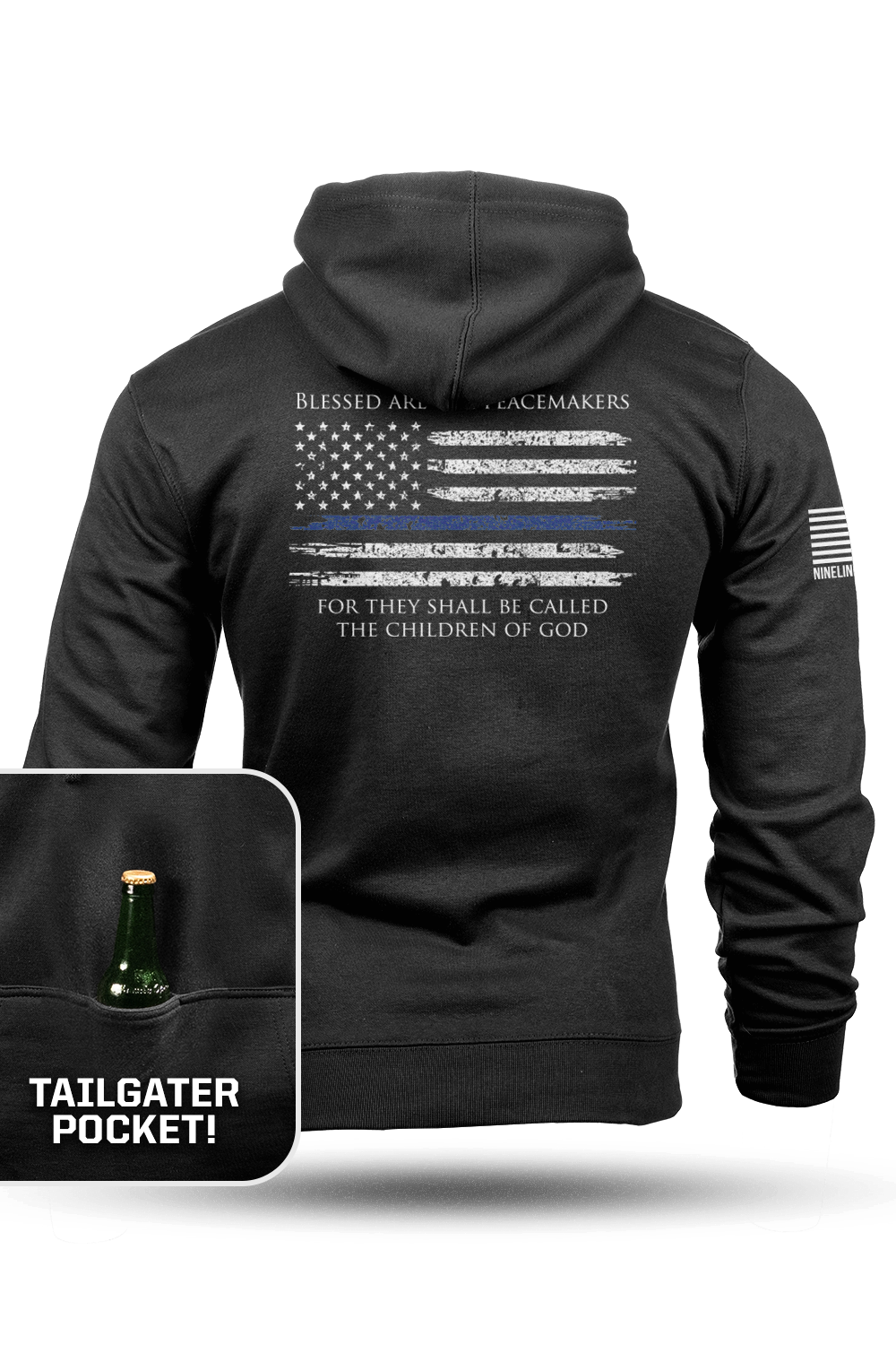 Thin Blue Line - Tailgater Hoodie