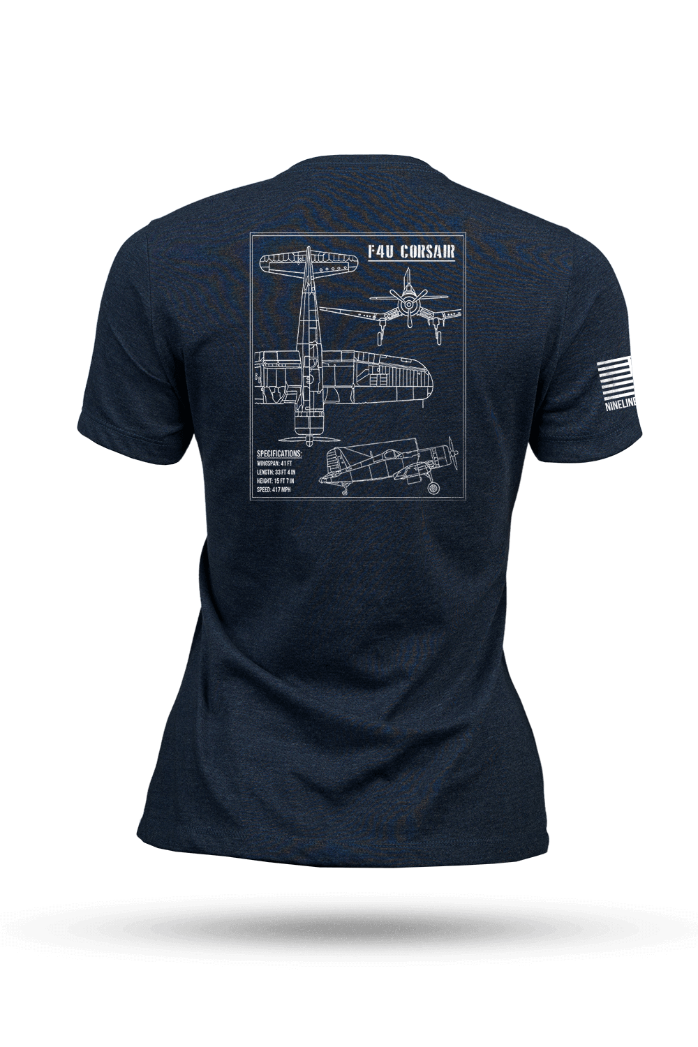 F4U Corsair Schematic - Women's T-Shirt