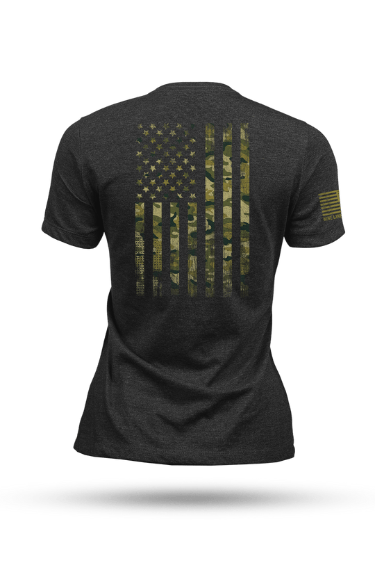 American Camo - Women's T-Shirt