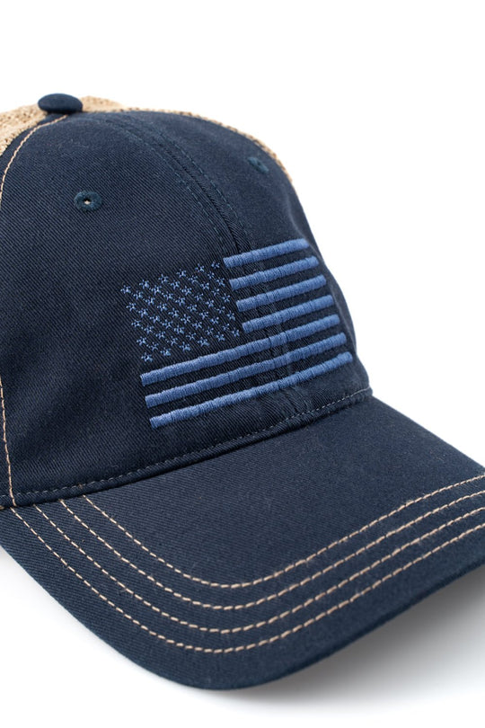 American Flag Richardson Trucker Dad Hat