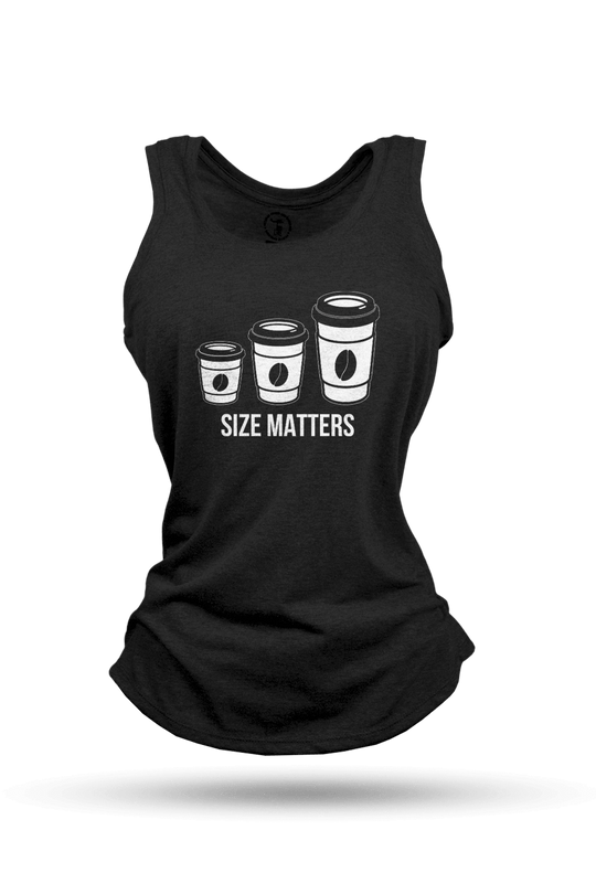 Andrew Flanagan - Size Matters - Women's Racerback Tank