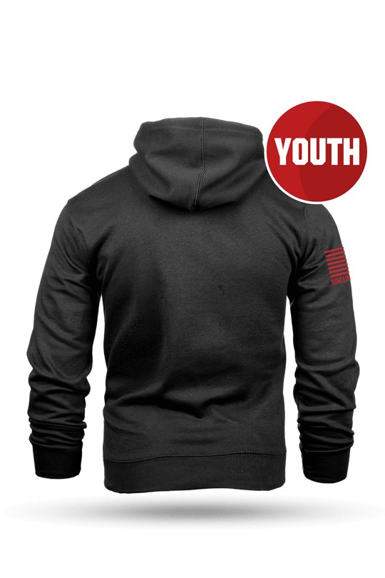 Block Beard Flag - Youth Hoodie