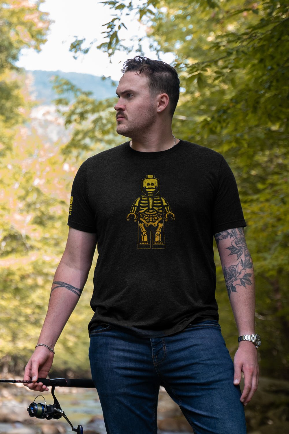 Block Skeleton - T-Shirt