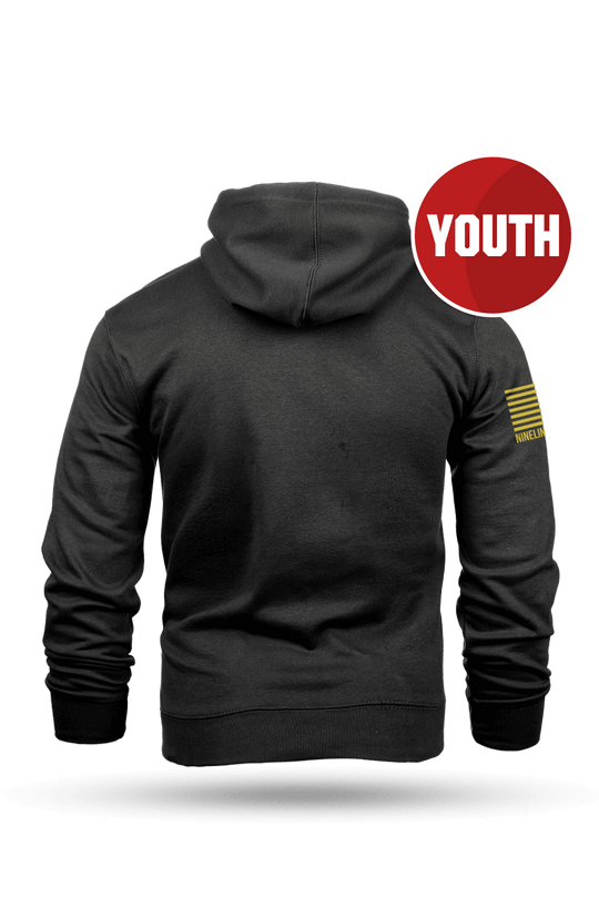 Block Skeleton - Youth Hoodie