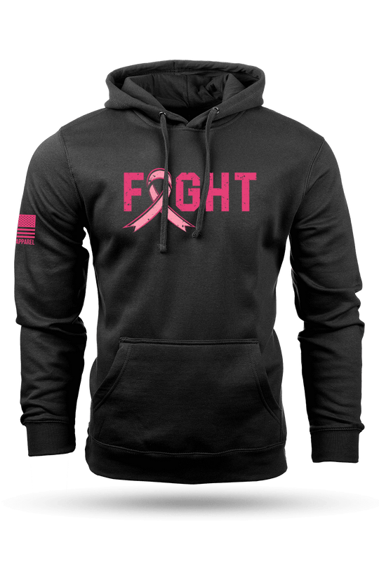 Breast Cancer Awareness - Fight - Hoodie