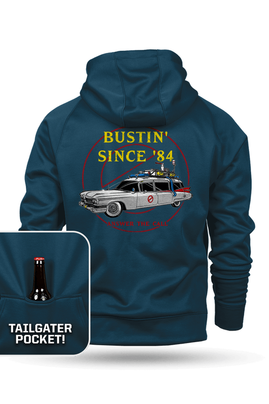 Bustin Since '84 - Raglan Tailgater Hoodie