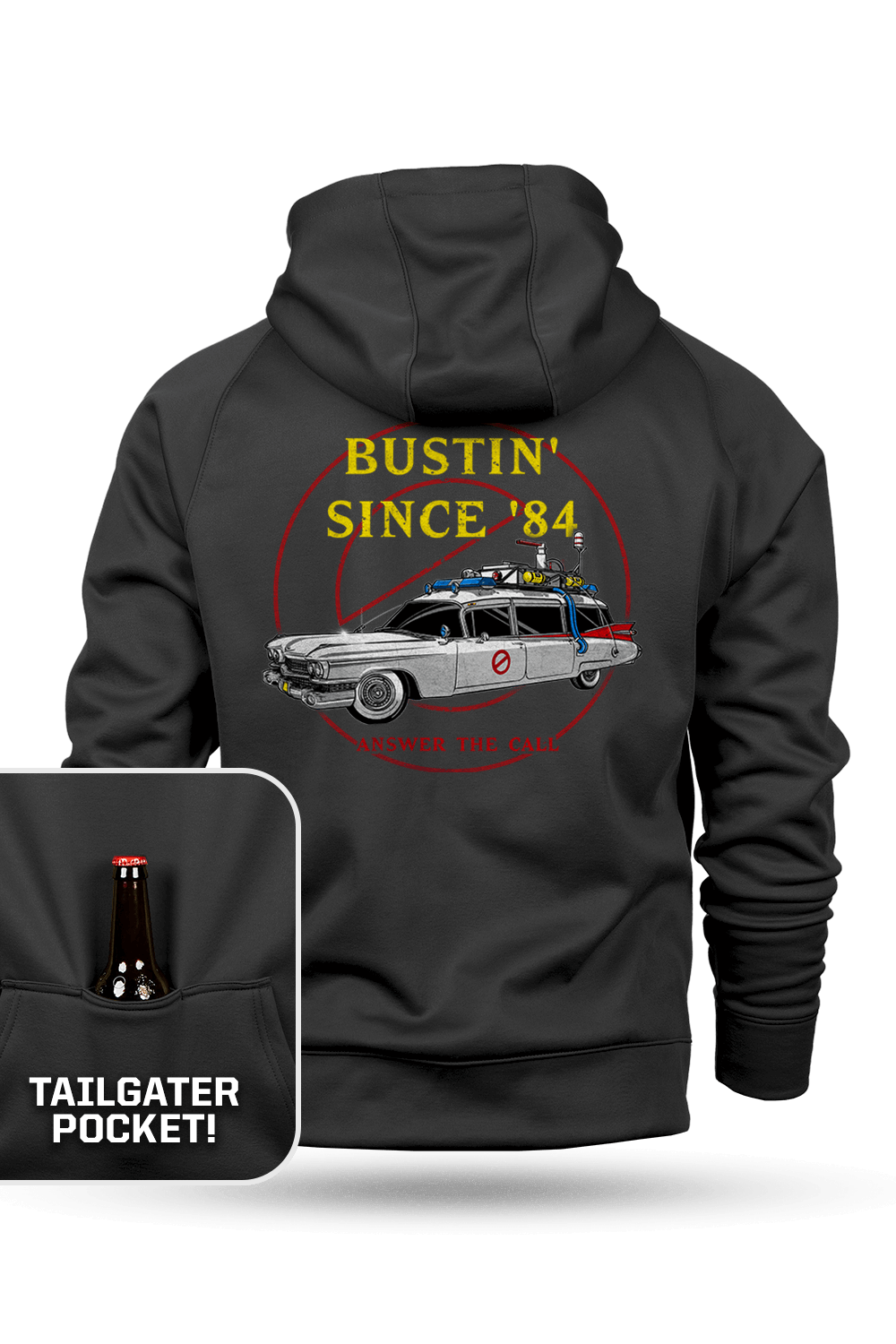 Bustin Since '84 - Raglan Tailgater Hoodie