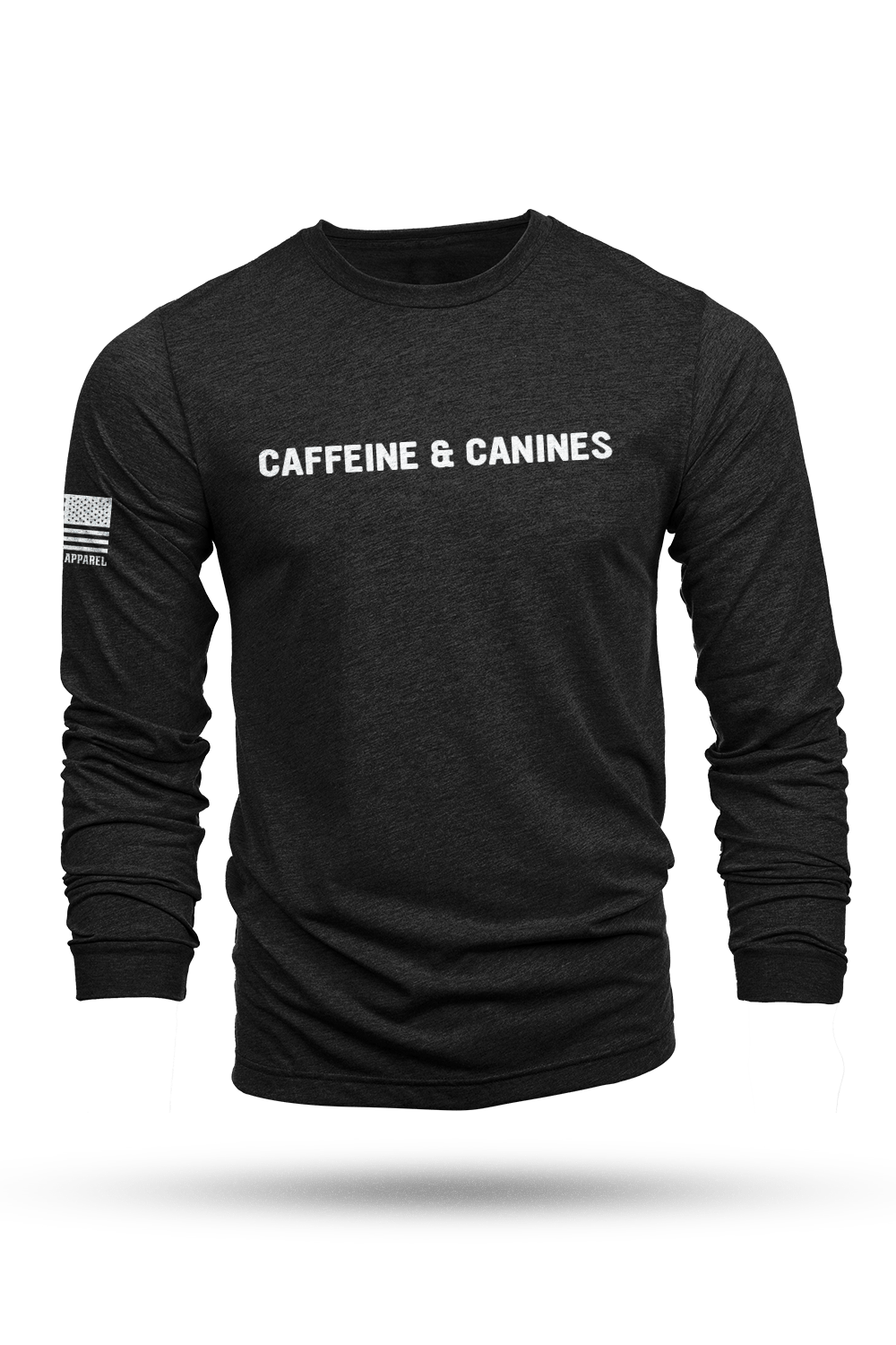 Caffeine and Canines - REX - Long - Sleeve Shirt