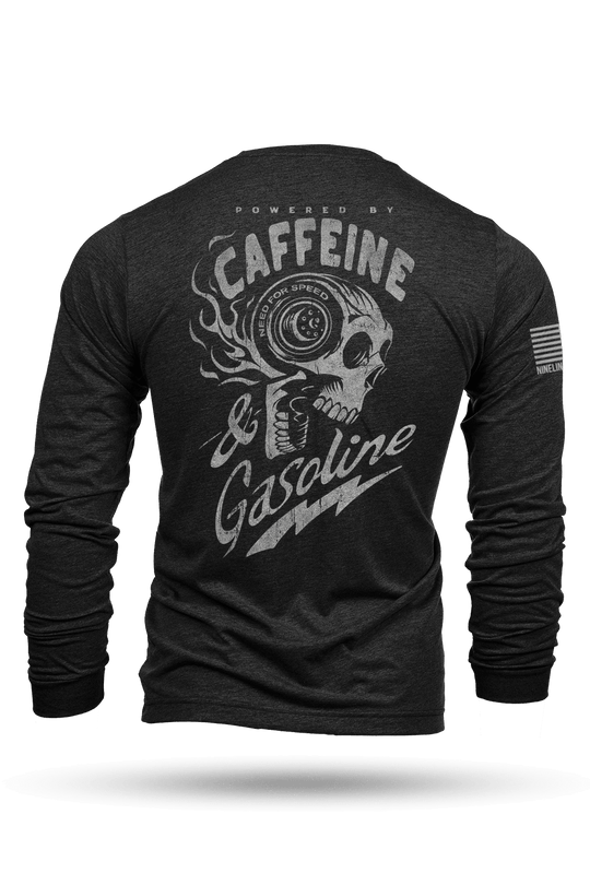 Caffeine & Gasoline - Long - Sleeve Shirt