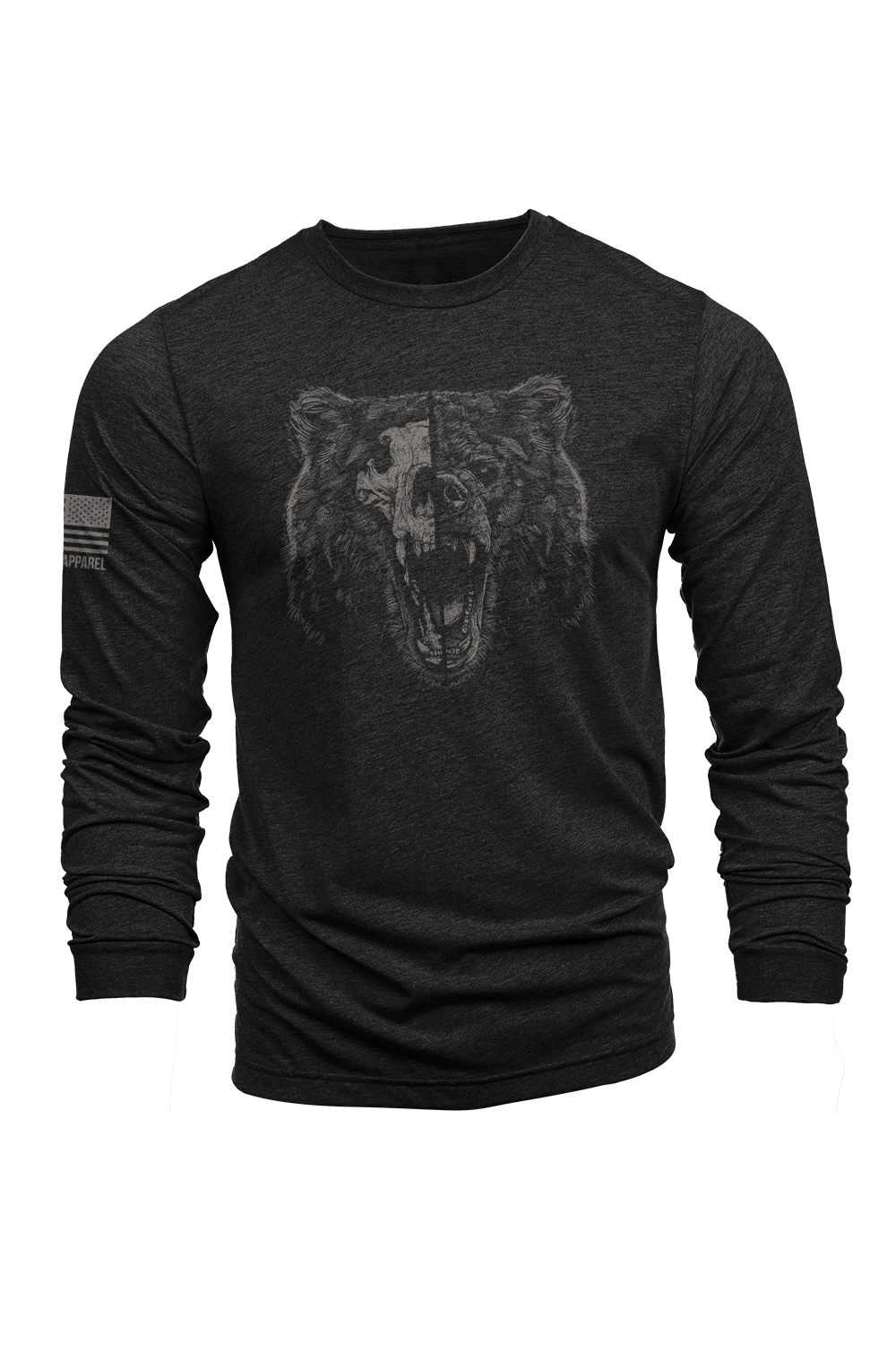 Caleb Francis - Grizzly Faces of Death - Long - Sleeve Shirt