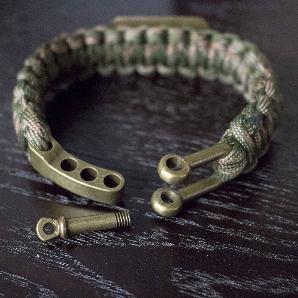 Camo Paracord Flag Bracelet