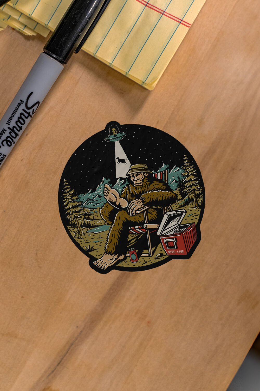 Campsquatch - Sticker