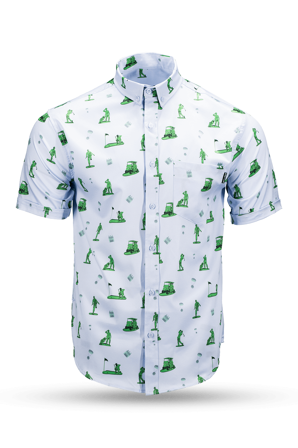 Casual Golfing Button Down Shirt