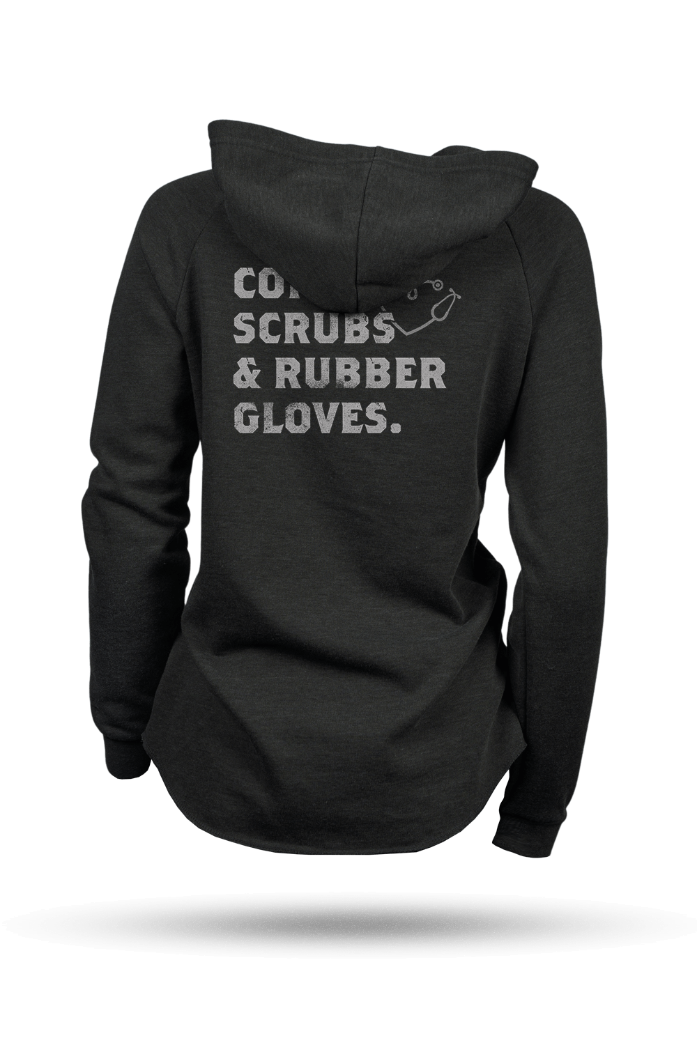 Coffee, Scrubs & Rubber Gloves - Women's Hoodie