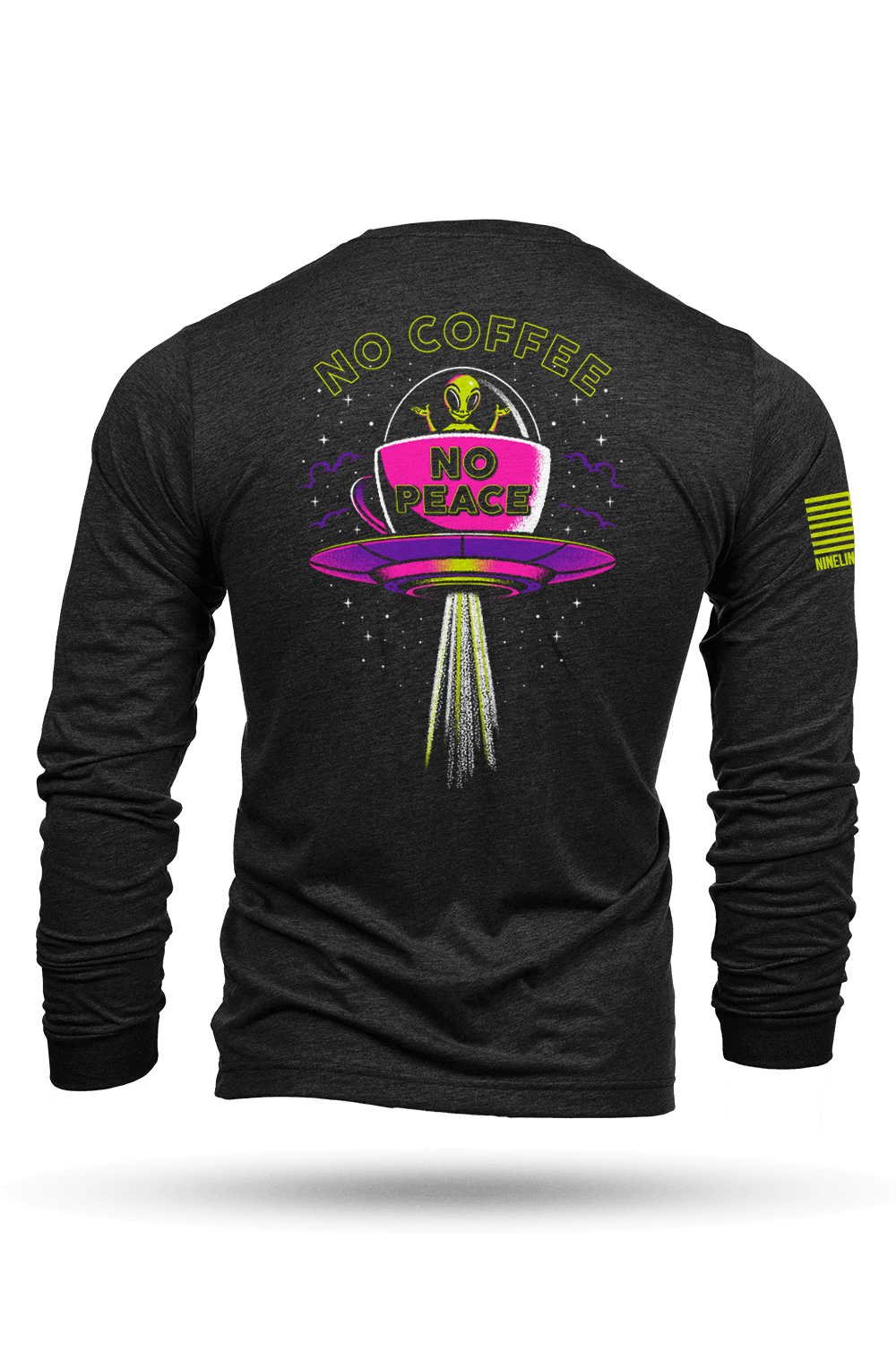 Coffee UFO - Long - Sleeve Shirt