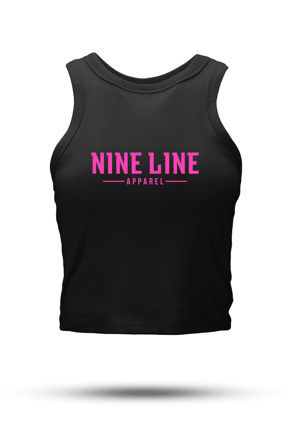 Crop Tank - NLA Basic Pink Logo