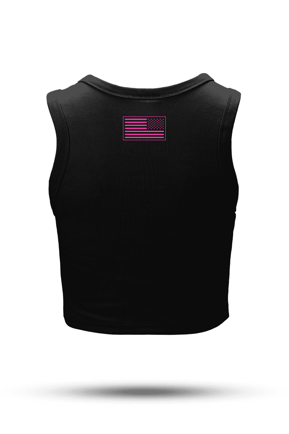 Crop Tank - NLA Basic Pink Logo