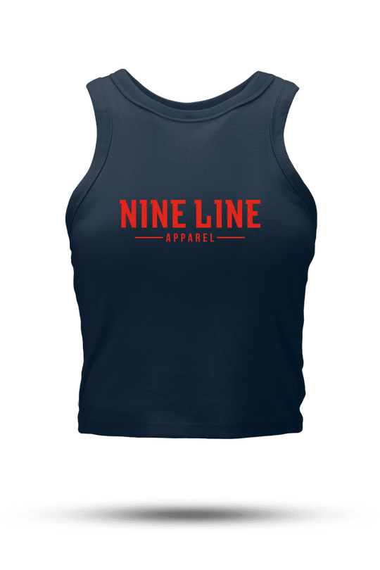 Crop Tank - NLA Basic Red Logo