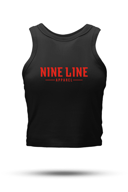 Crop Tank - NLA Basic Red Logo