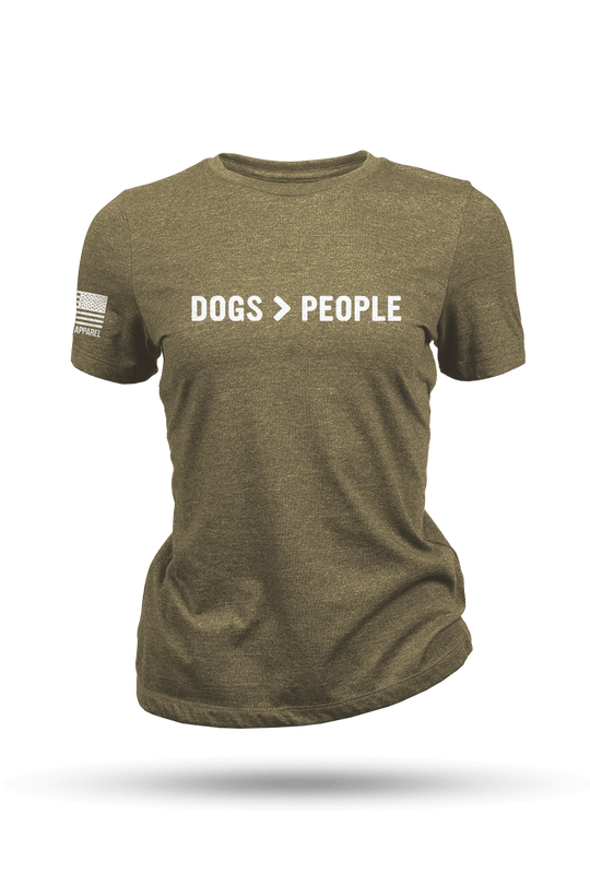 Dogs > People - Women's T - Shirt