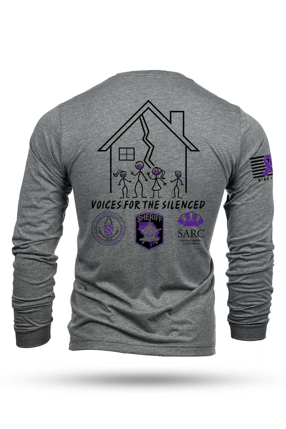 Domestic Violence Awareness Month - Long - Sleeve Shirt