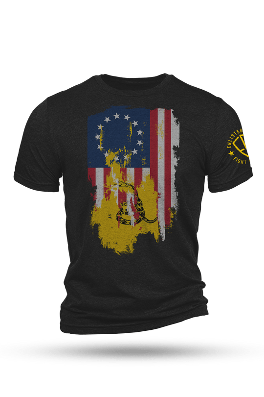 Enlisted 9 - Tri - Blend T - Shirt - Betsy Gadsden