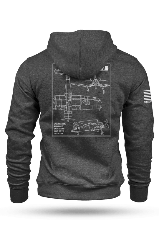 F4U Corsair Schematic - Hoodie