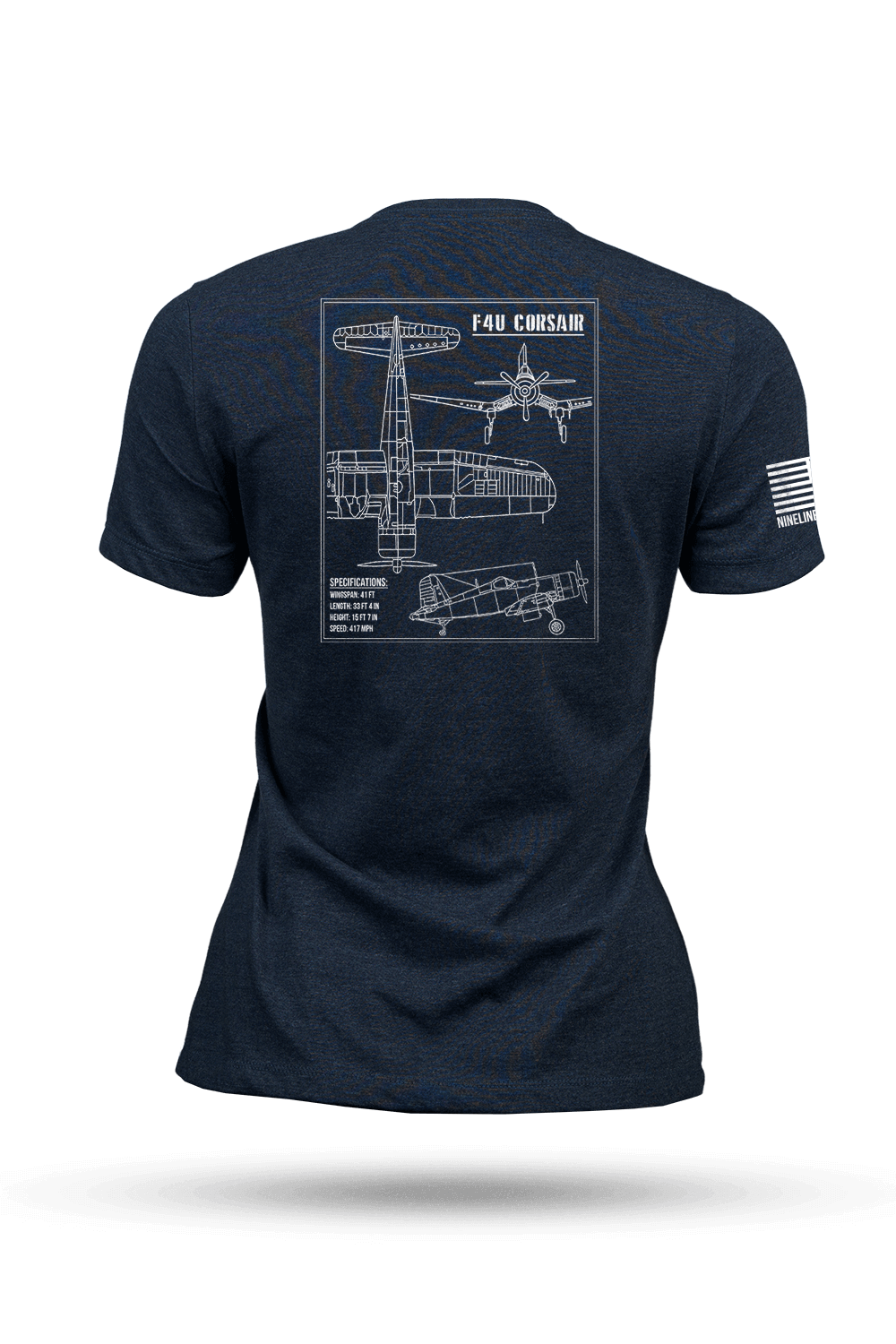 F4U Corsair Schematic - Women's T-Shirt