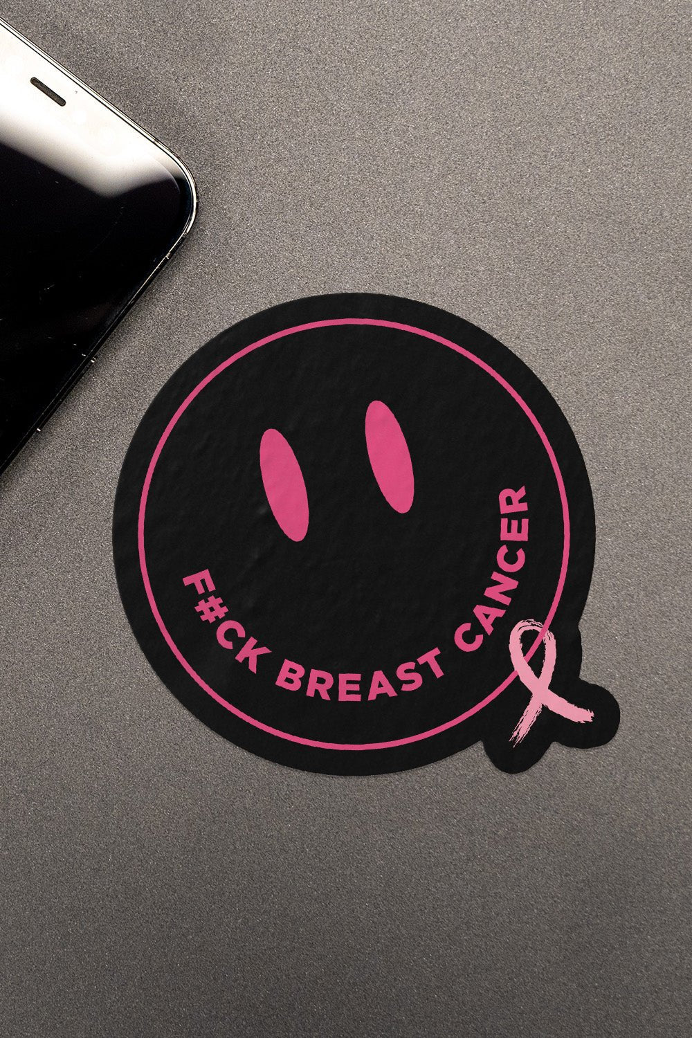 F#CK Breast Cancer - Sticker