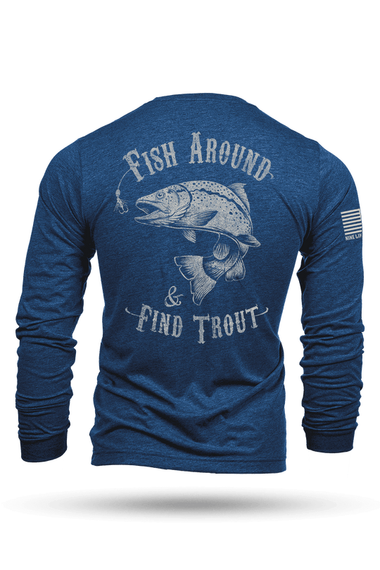 Fish Around - Long - Sleeve Shirt